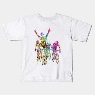 Cycling race Kids T-Shirt